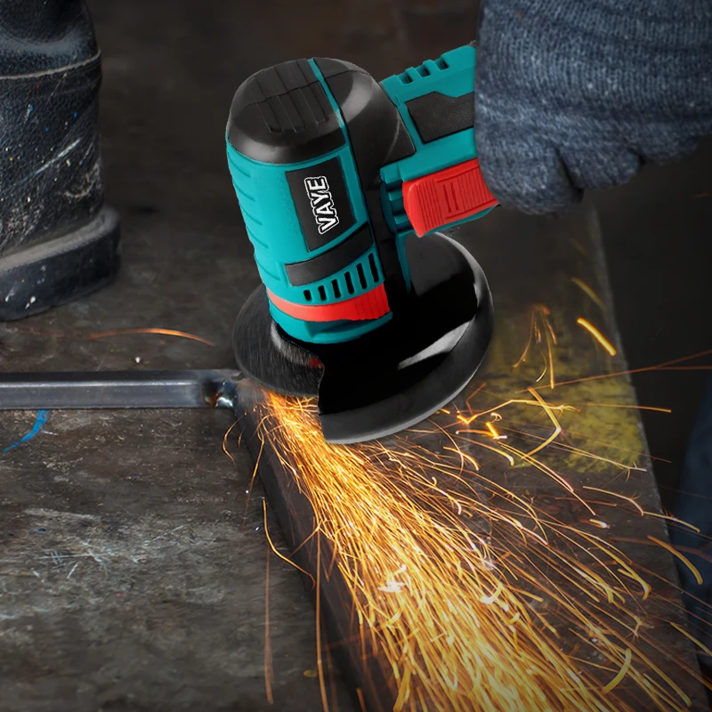 VAYE Mini Angle Grinder 12V Cordless Polishing Machine Cutting Portable Polisher Saw Blade Home DIY Power Tool