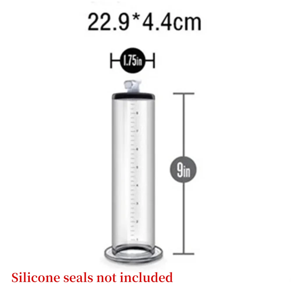 2023 New Male Penis Pump Vacuum Suction Pump Metal Silicone Male Enlargement Trainer Penis Massager Male Exercise Adult Sex Toys