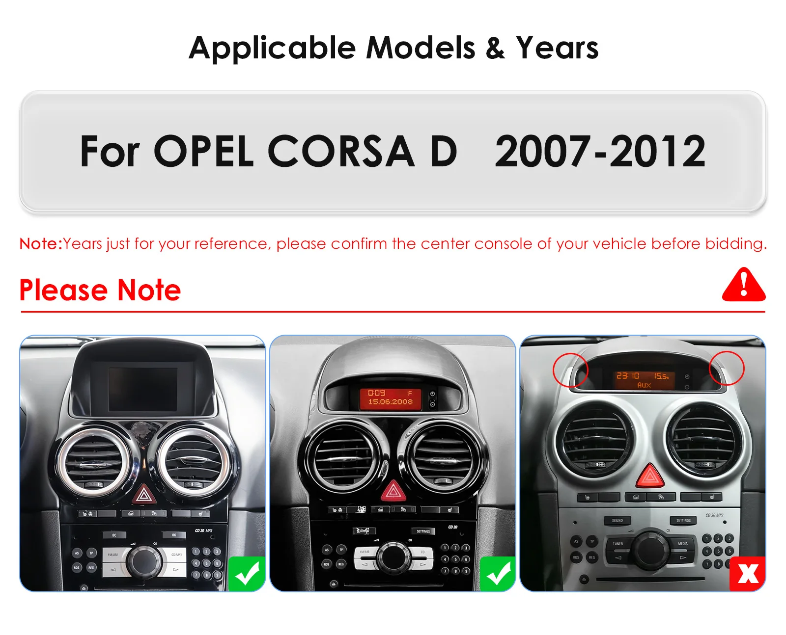 Radio para coche Hizpo de 9 pulgadas para OPEL CORSA D 2007 - 2012, reproductor multimedia de vídeo Android con Carplay inalámbrico, radio 2 DIN, autorradio, GPS, estéreo, sistemas inteligentes, pantalla táctil IPS, unidad principal, navegación, BT, GPS, 4G, WIFI, FM, AM, DSP, RDS, SWC, Mirror Link, DAB+, DVR 2