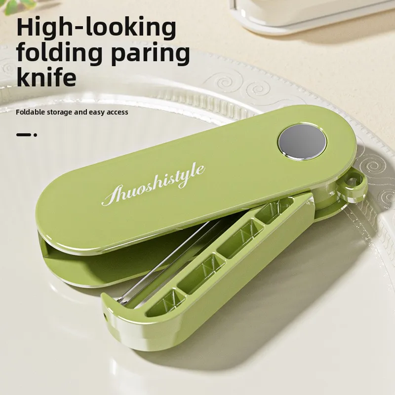 Stainless Steel Folding Kitchen Knife Peeler for Fruit