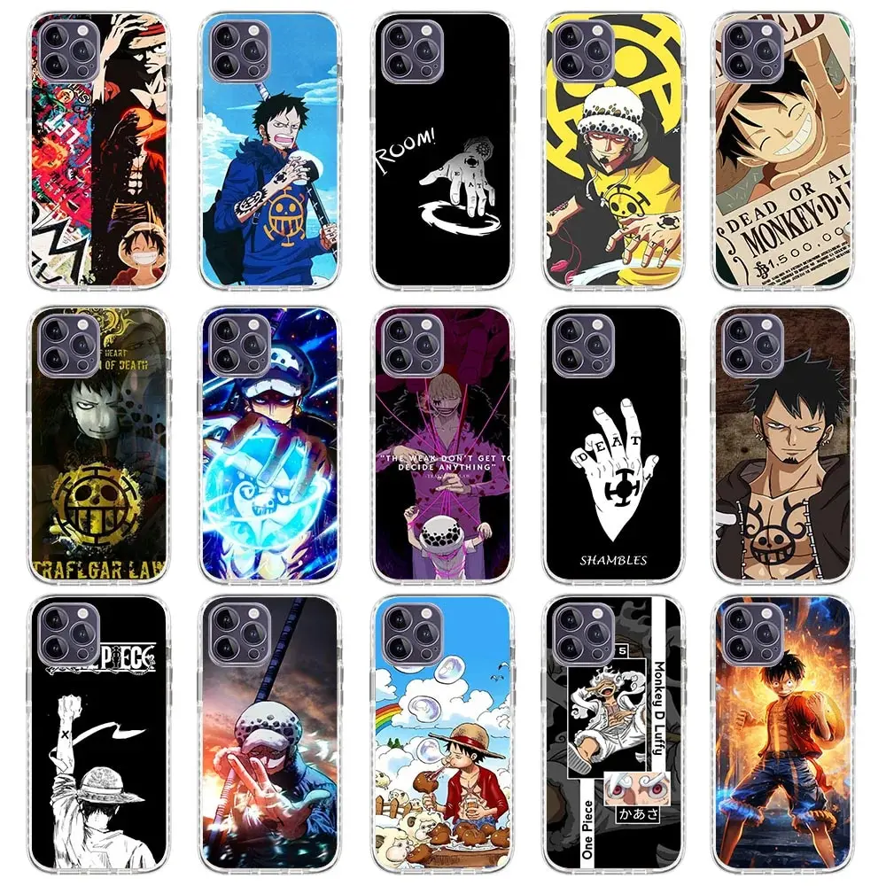 Js-68 Trafalgar Law Custodia Morbida Per Tecno Spark Pop Go 4 5 5P 6 7 7T 7P 8 8C 8P Air Go Lte Pro