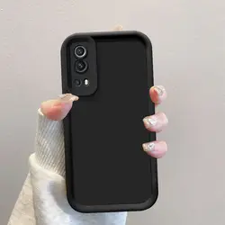 Shockproof Matte Back Cover with Skin Feel for OnePlus Nord 2 5G (Tyjt black)