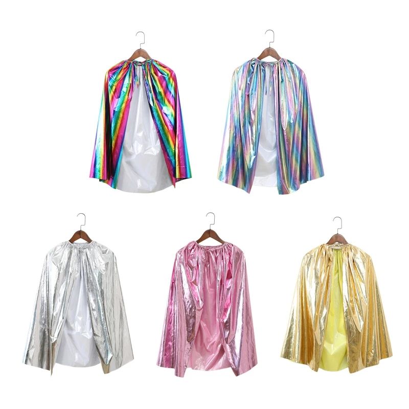 

New Magician Cloak Cosplay Costumes Robes Hat Cloak for Kids Holiday