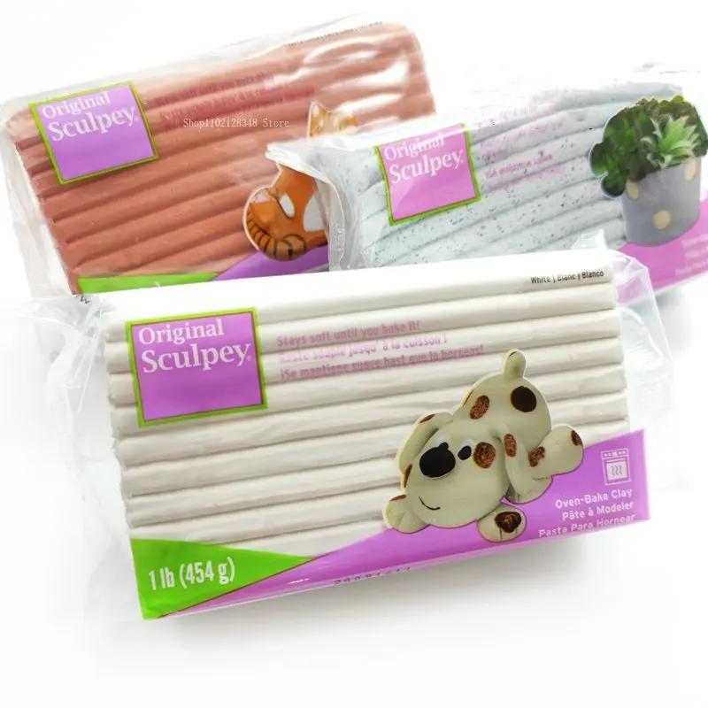 Us Sculpey Первичная Полимерная глина «сделай сам», подходит для первичного прототипа ручного производства моделей, может испечь стереотипы, скульптурная глина