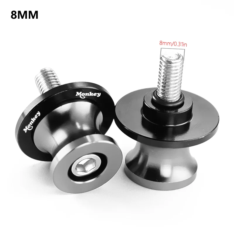 Affen logo für honda Z-125 z125 z 125 2019 2022 2023 motorrad zubehör cnc m6/m8/m10 schwingens pulen schieber ständer schrauben – Detail 21