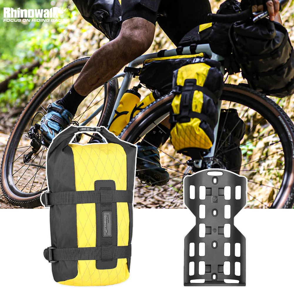 thumbnail image 2 of Rhinowalk Bike Fork Bag 6.5L Waterproof Bicycle Storage Bag 2 of 10