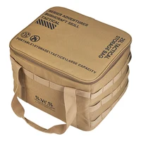 25L Camping Storage Bag Waterproof Travel Tableware Handbag Multifunctional Gas Stove Canister Carry Bag for Outdoor Picnic Tool 2