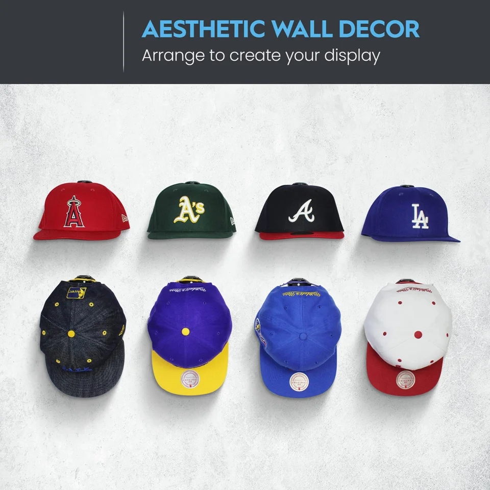 Ganchos Adhesivos Para Sombreros De Pared, Gorra Para Gorras | Meses