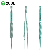2UUL Ti01 Ti02 Titanium Alloy Ultraprecise Tweezers for Mobile Phones High Precise Motherboard Flying Wire Repair Forceps tools 2