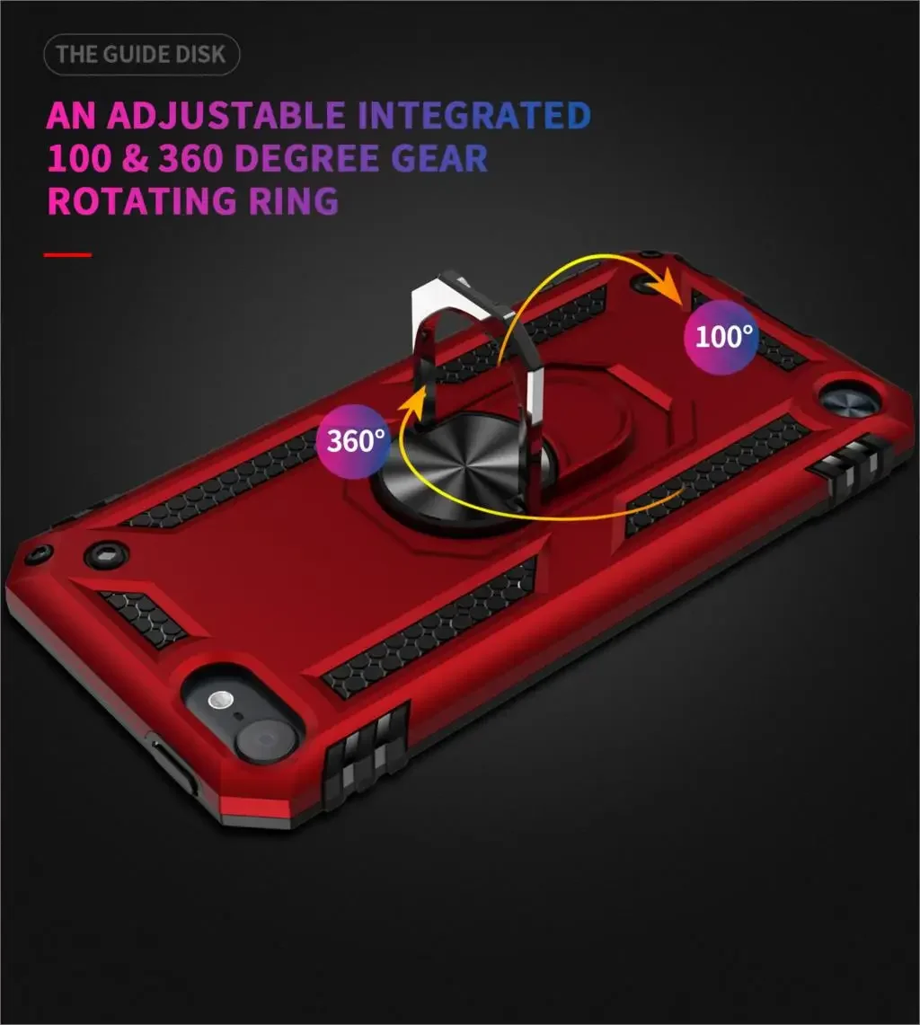 Military Grade Drop-Tested Protective Case with Kickstand & Magnetic Car Mount