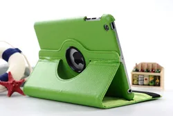 360° Rotating PU Leather Tablet Case with Full Protection and Versatile Stand for iPad mini 6 (2021) (Green)