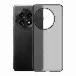 Luxury Frosted Ultra-Thin Shockproof Bumper Case - PP Shell Back Cover for OnePlus 13 (Black)