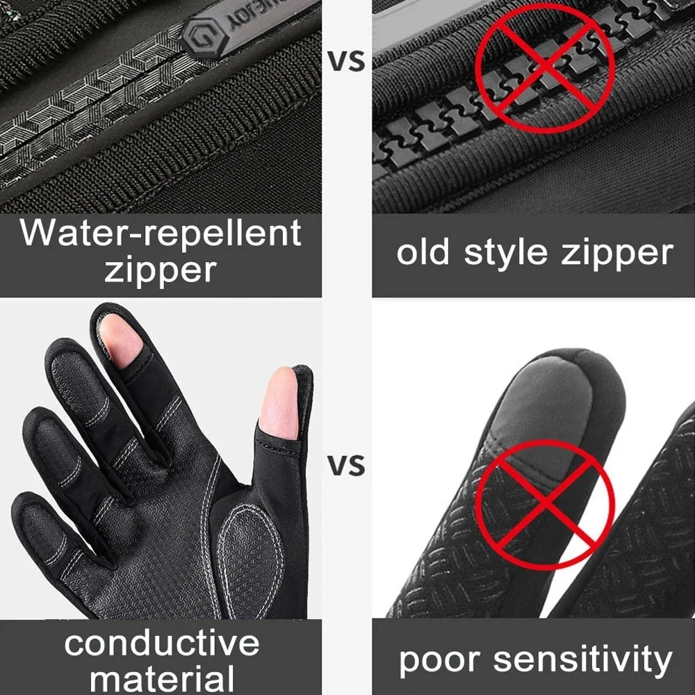 Winter Waterproof Fishing Gloves 4