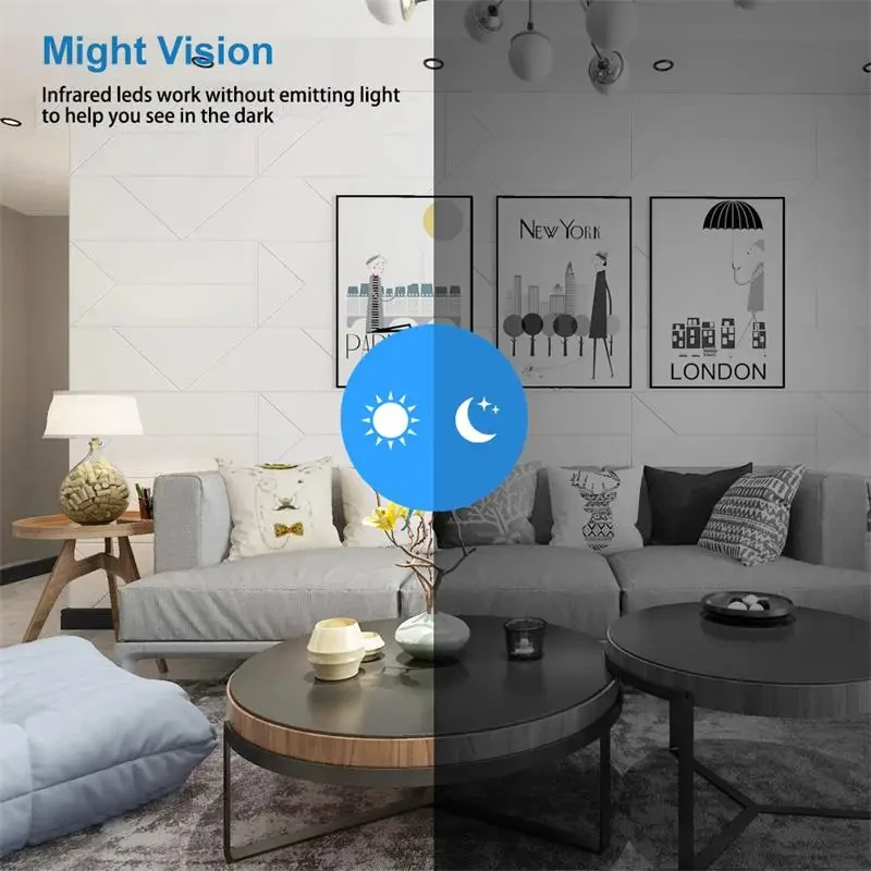 X5 Mini Camera HD 1080P Intelligent Home Security Intelligent Home Security Memory Card IP Camera 140 Degrees Night Vision 2026 5
