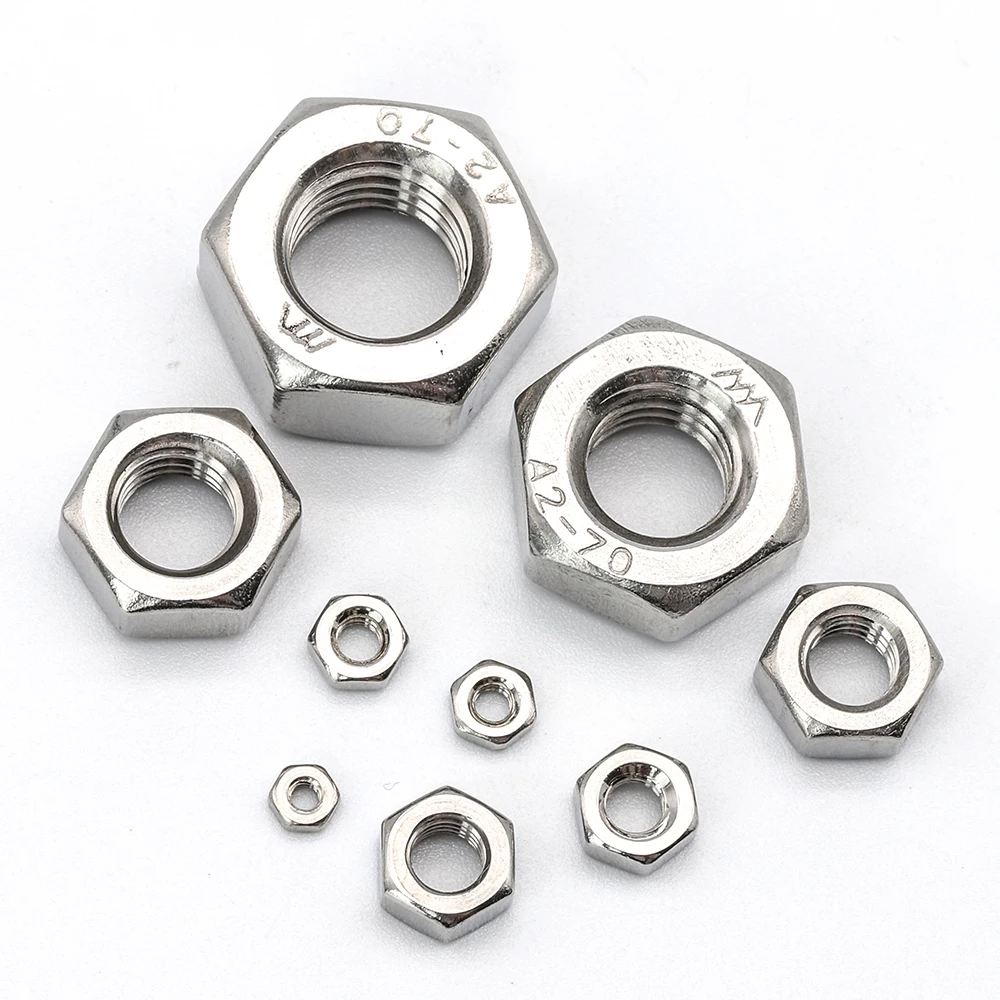 aco inoxidavel metrica hex porcas atacado 02