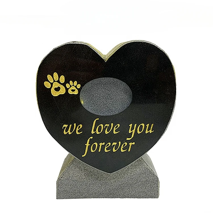 

Polished Granite Marble Pet Tombstone Memorial Tombstone Custom Pet Tombstone