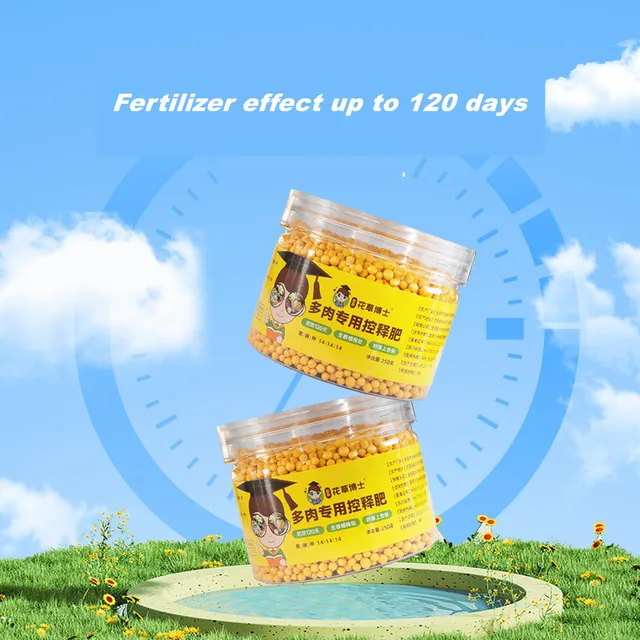 130 G Speciális, Ellenőrzött Kiadású Műtrágya Zamatos, Általános N-P-K Táplálkozáshoz Háztartási Cserepes Virágokhoz És Növényekhez - Image 3