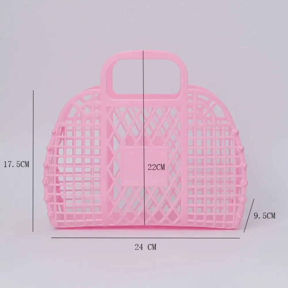 Large Capacity Gift Tote Bags Hollow Plastic Shower Basket Bridesmaid Bags Home