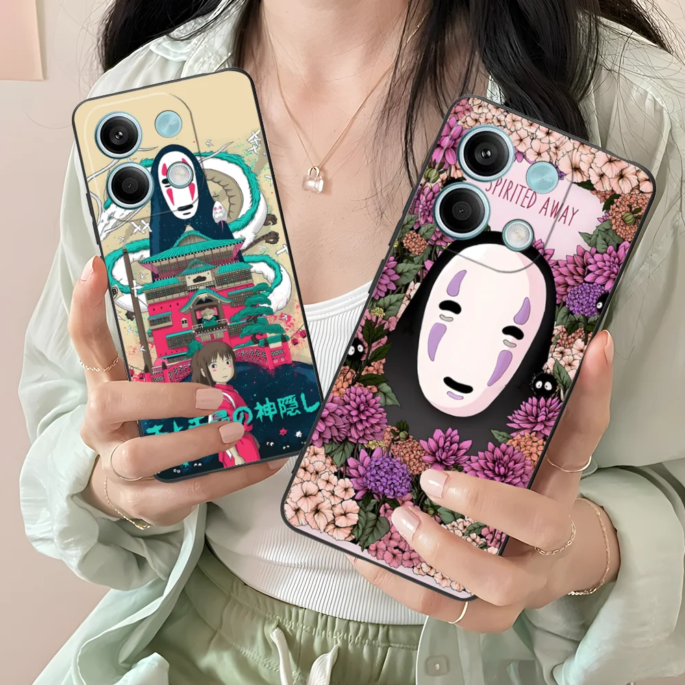 Spirited Away Black Smartphone Cover Phone Case