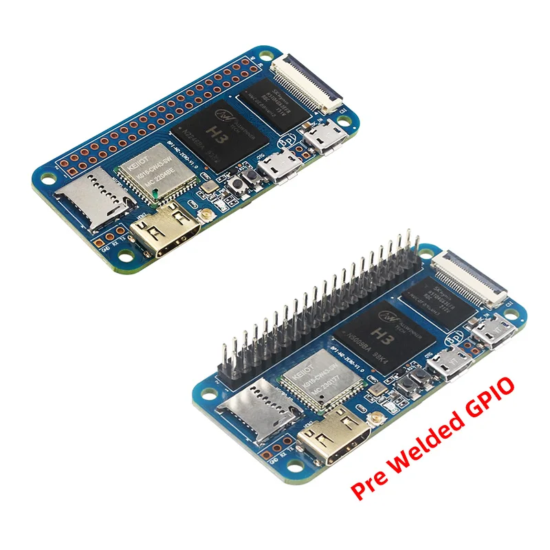 Banana pi m2 Zero Bpi-m2 Zero Alliwnner h3 Cortex-a7 Wifi e bt Mesmo Tamanho do Raspberry pi Zero Estojo Opcional Fonte de Alimentação w - Imagem 3