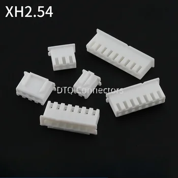 XH2.54 Connector Leads Header Housing 2.54 มม.เปลือกพลาสติก XH-2P/3P/4P/5P/6P/7P/8P/9P/10P XH2A/3A/4A/5A/6A/7A/8A/9A/10A 1