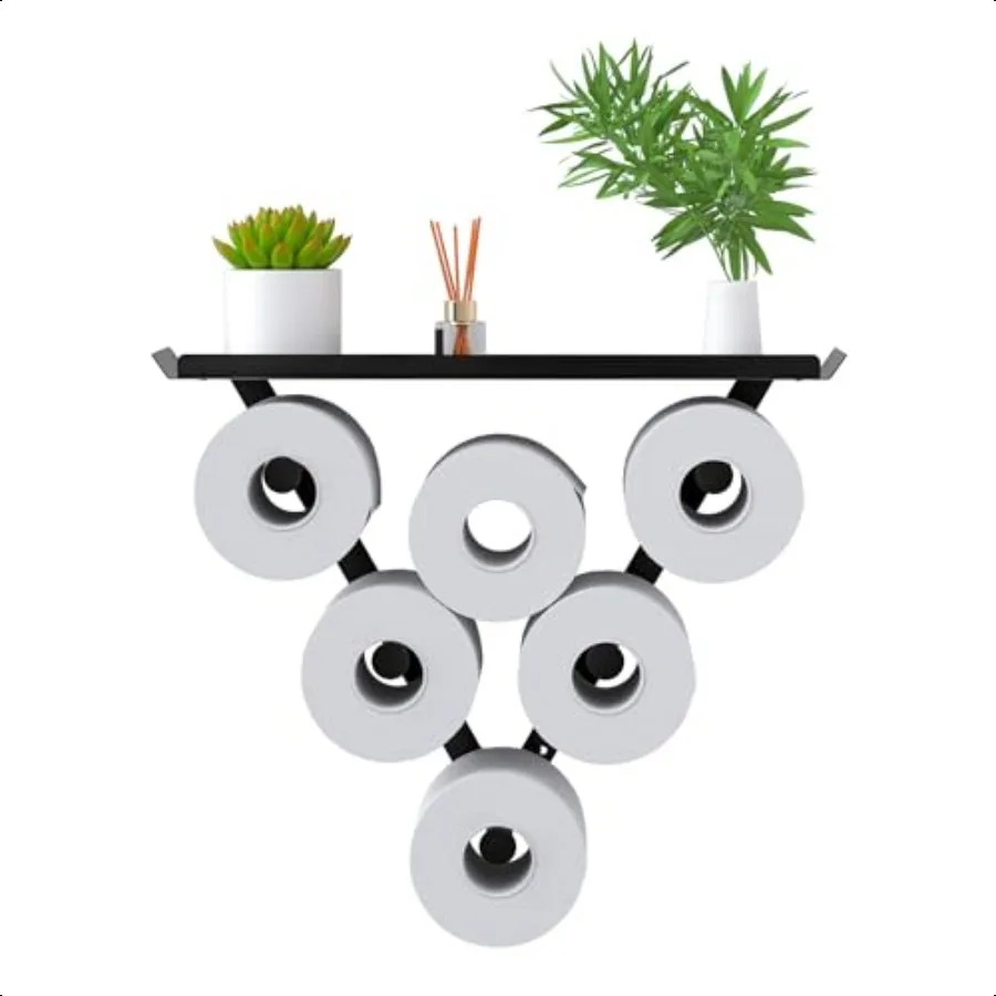 Funny Wall Mount Toilet Paper Holder Rack