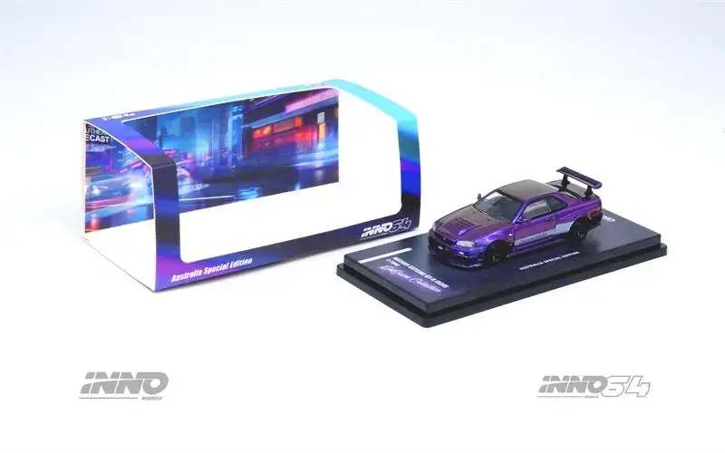INNO 1:64 SKYLINE GT-R (R34) Z-Tune Australia Limited