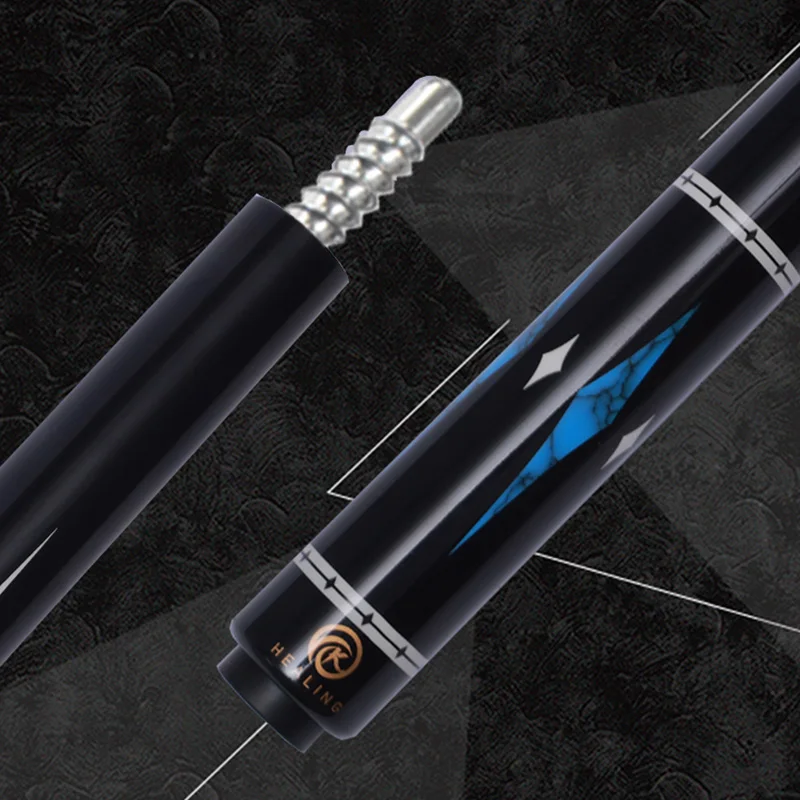 OKHEALING プレイキュー　カーボンシャフト　ラジアル OKHealing-Playキューブラックテクノロジービリヤード、カーボン