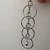 Parrot 304 Stainless Steel Toy Pet Bird Bite String Toys Gnawing Chewing Climbing Cage Supplies Pets Hanging Accessories 3