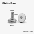 M6x20x28mm