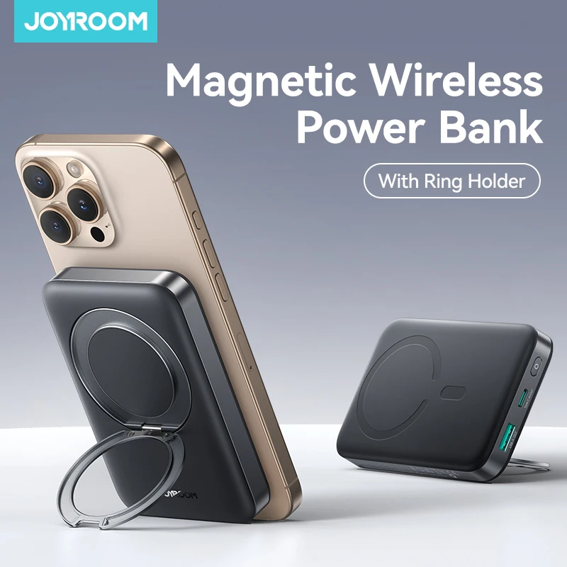 10000mAh Power Bank For MagSafe 15W Wireless Charging Magnetic Power Bank 22.5W Wired Charger For iPhone 16-12 Series