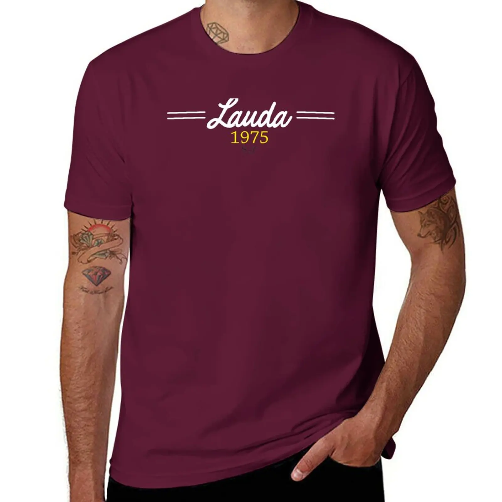 

Lauda T-Shirt oversizeds funnys mens funny t shirts