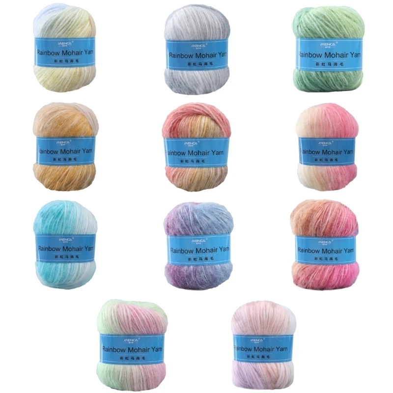 

Winter Crochet Thread Skin Friendly Yarn for Knitting Cushions Mittens Hat Scarf