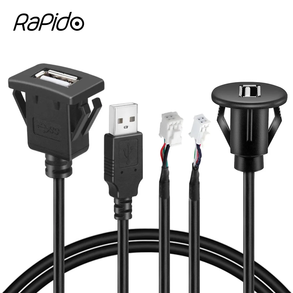 Car Radio Android Multimedia Player 4 6 Pin to USB Female Interface