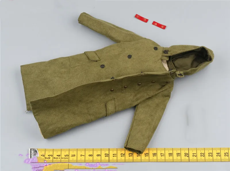 

1/6 Scale IQO91009 Coat Trench Coat Model with Medal for 12''Figures DIY Accessories