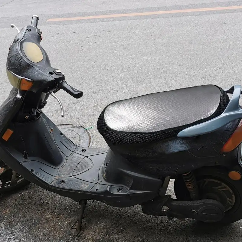 

Motorcycle Seat Cover Waterproof Heat Insulation Cover Pad Dustproof Rainproof Sunscreen Motorbike Scooter Cushion Sun Pad