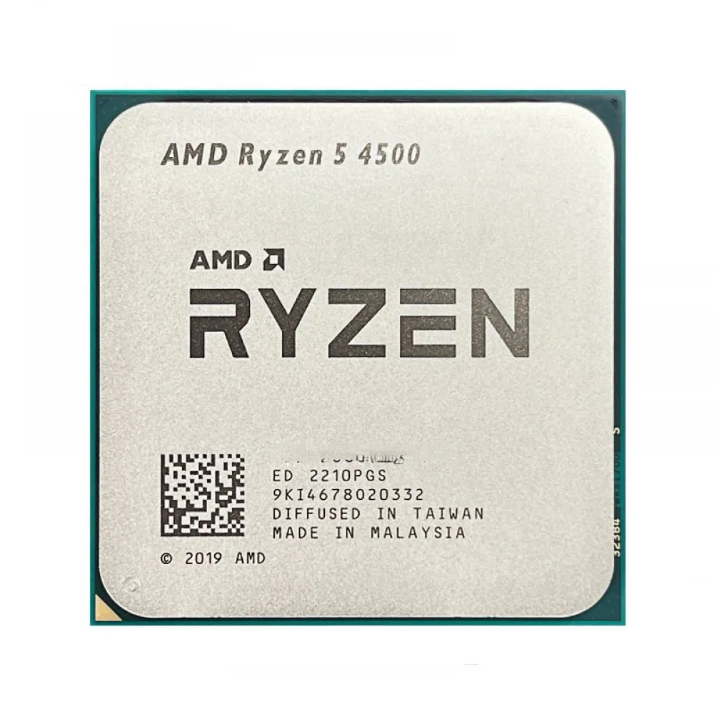 Ryzen 5 4500 R5 4500 3,6 GHz 6 Core 12 Thread CPU procesador 7NM L3 = 8M  Socket AM4 Bulk| | - AliExpress