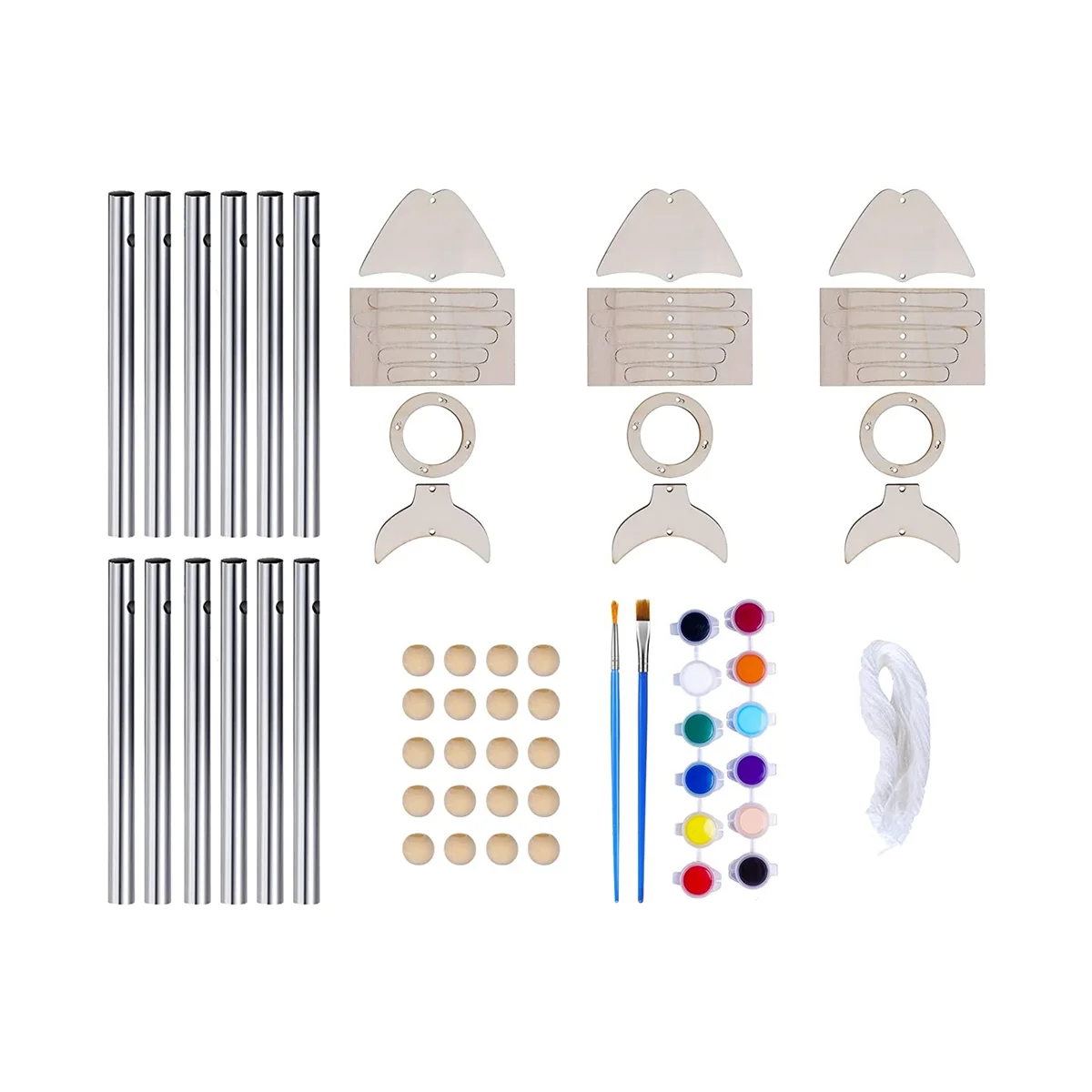 

Make A Wind Chime Kits- Arts and Crafts for Child Ages 4 5 6 7 8 DIY Kids Crafts Kits Christmas Birthday Gifts