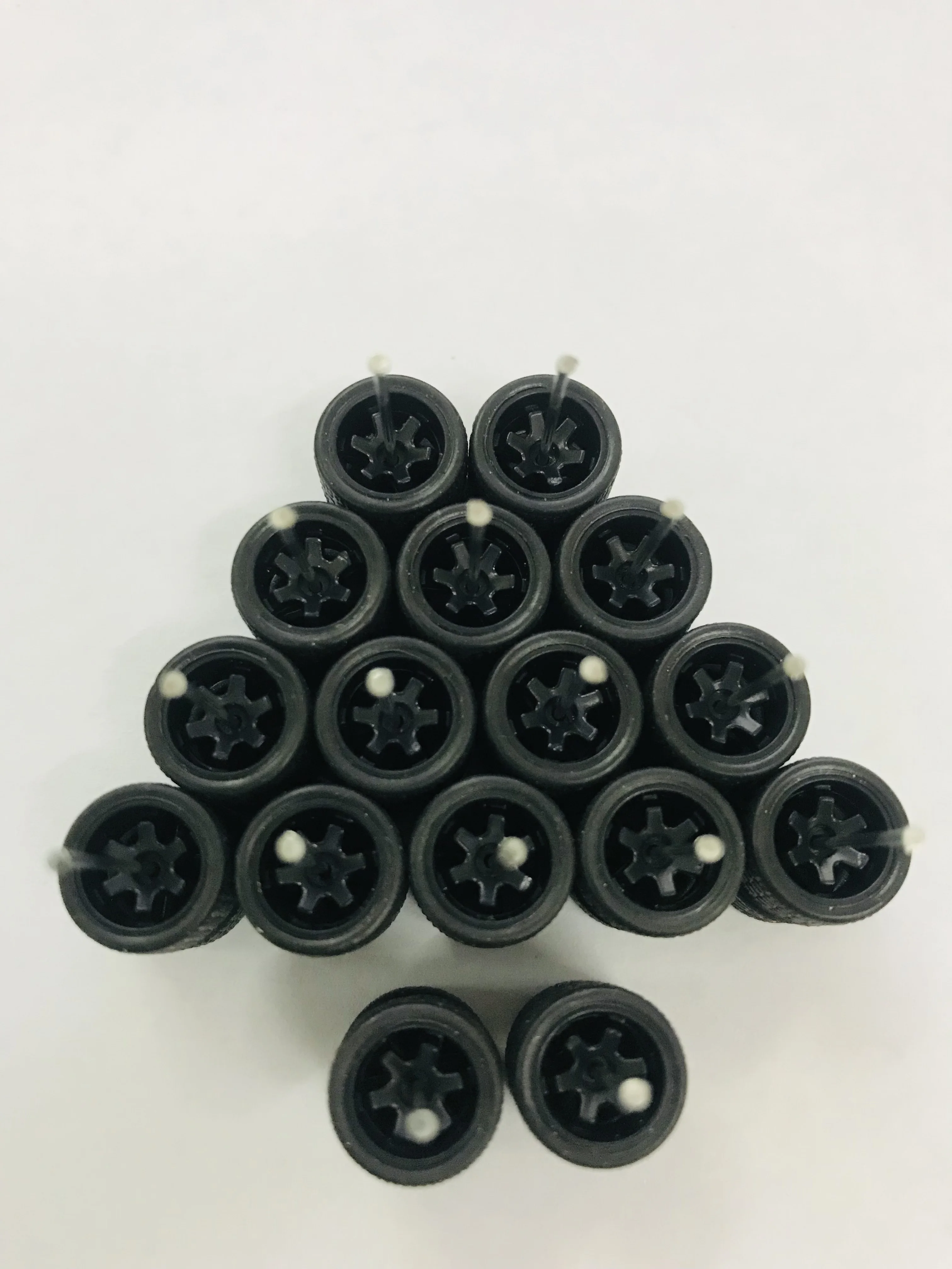 8sets 11mm wheels for 1/64 Scale Alloy Car Models 1/64 wheels with 1/64Tires + Axles for Hot Wheel/Matchbox/Domeka/Tomy 1:64 3