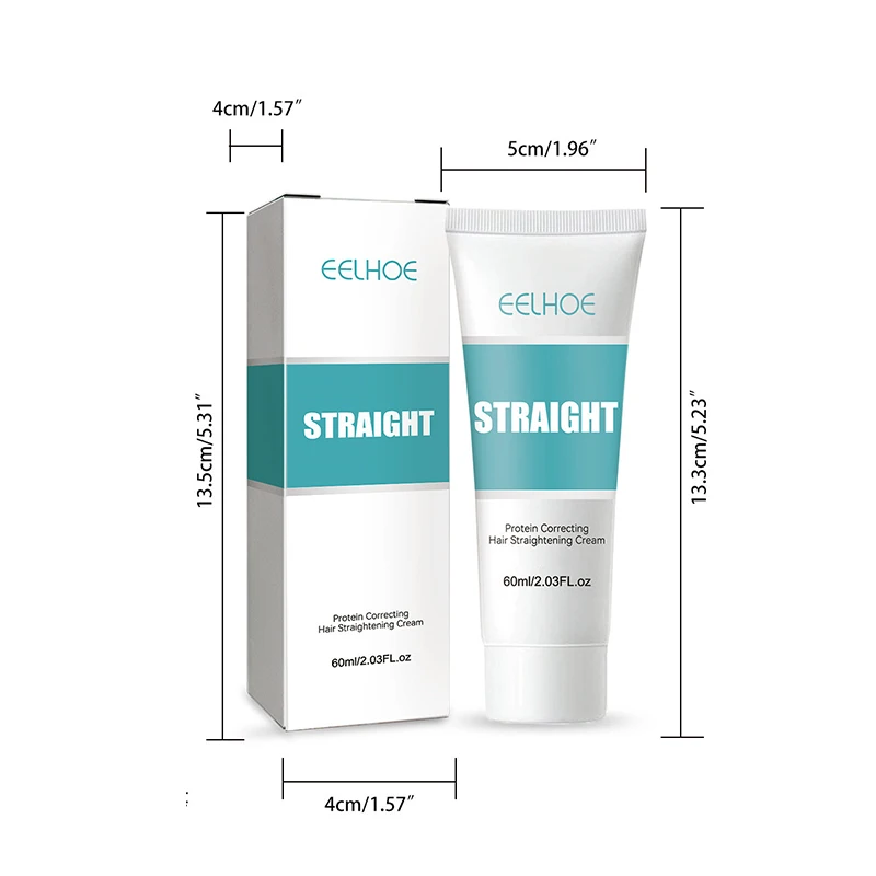 Anti-Frizz Keratin Protein Correcting Hair Straightening Cream Smooth Straight Hair Styling Tool Beauty Care Salon Supply keratin hair cream