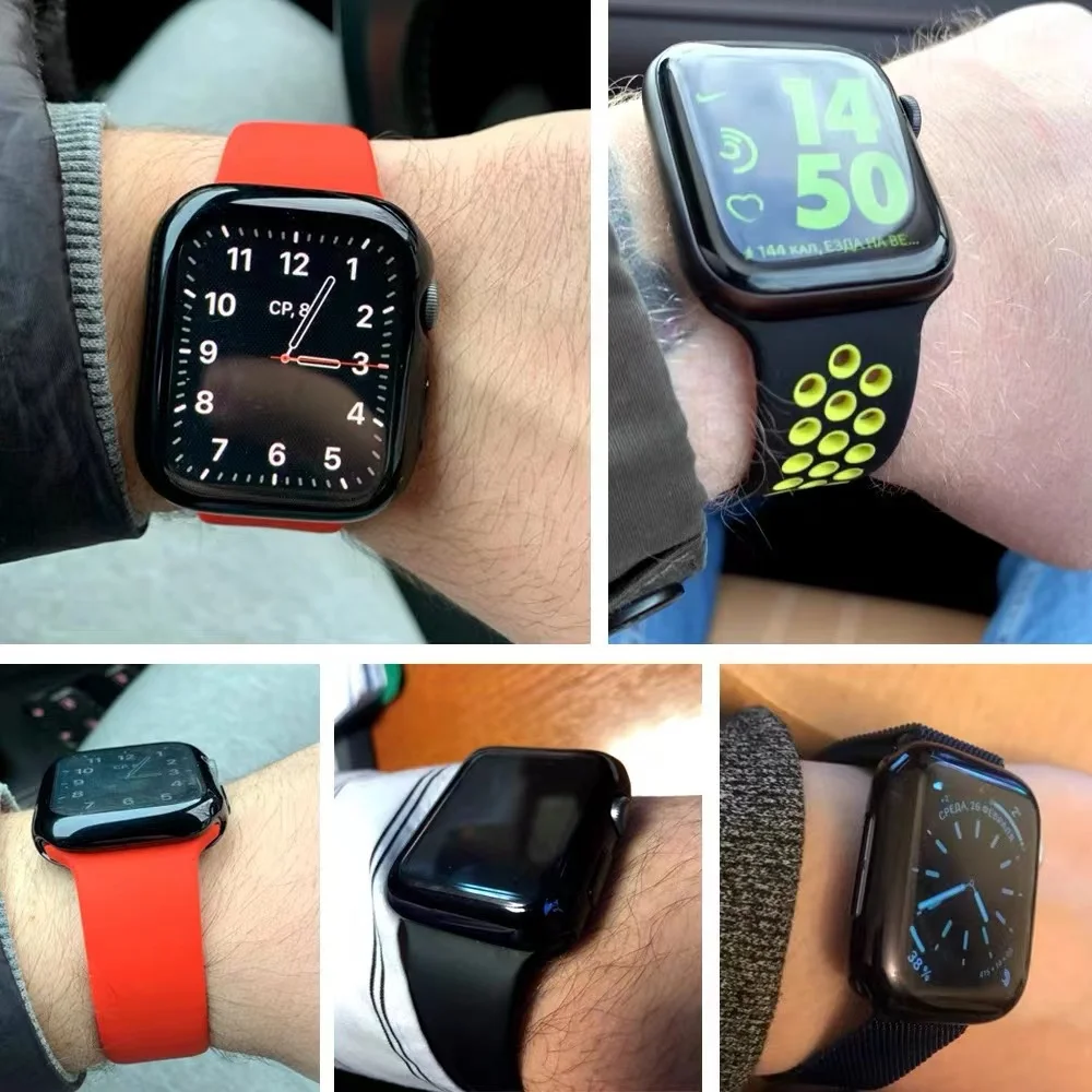 Premium Transparent TPU Screen Protector Cover for Smartwatches, Pack of 1-5
