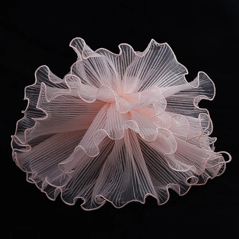 28cm * 4 야드 꽃 WrapPaper 웨이브 원사 꽃 가게 꽃다발 포장 진주 레이스 그물 꽃 가게 꽃다발 선물 포장 DIY 공예