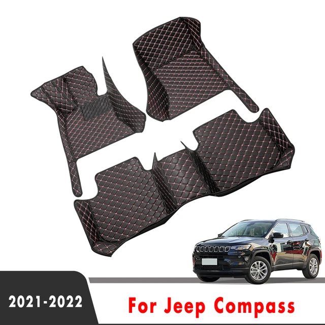 Tappetini auto in TPE per Jeep Compass II MP 4xe Plug-in Hybrid SUV  (07.2020-.) - tappeti auto neri - Aristar - Cool liner
