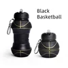 Fold Water Bottle Camping Cups Mug Outdoor Sports Basketball Football Tennis Golf School Leakproof Portable Kids Water Bottle