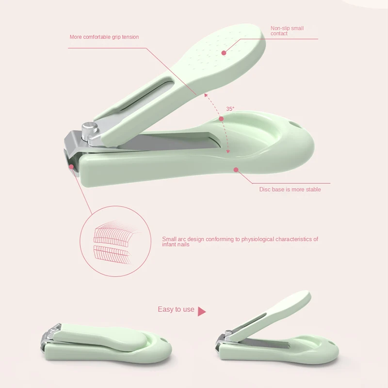 Newborn Baby Nail Scissor Baby Nail Care Tool Kid Safe Portable Clipper Trimmer File Tweezer With Box Children Manicure Kit nail clipper nail care kit nail trimmer