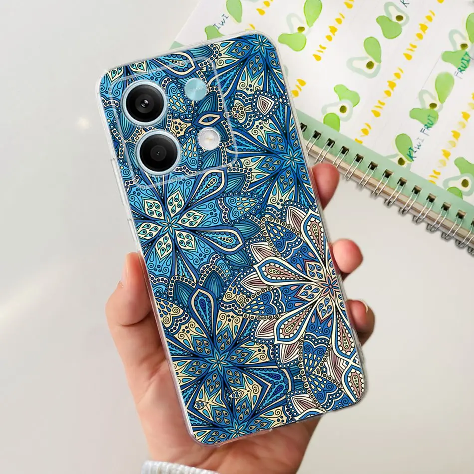 Elegant Printing Soft Silicone TPU Slim Phone Back Cover