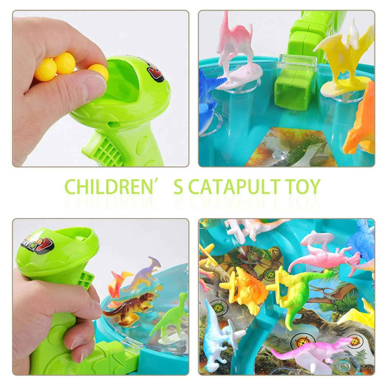 Marble Rush and Dinosaur Bounce Parent-Child Interactive Fashion Creative Party Game Board Funny Indoor Game Toy for Kid 6