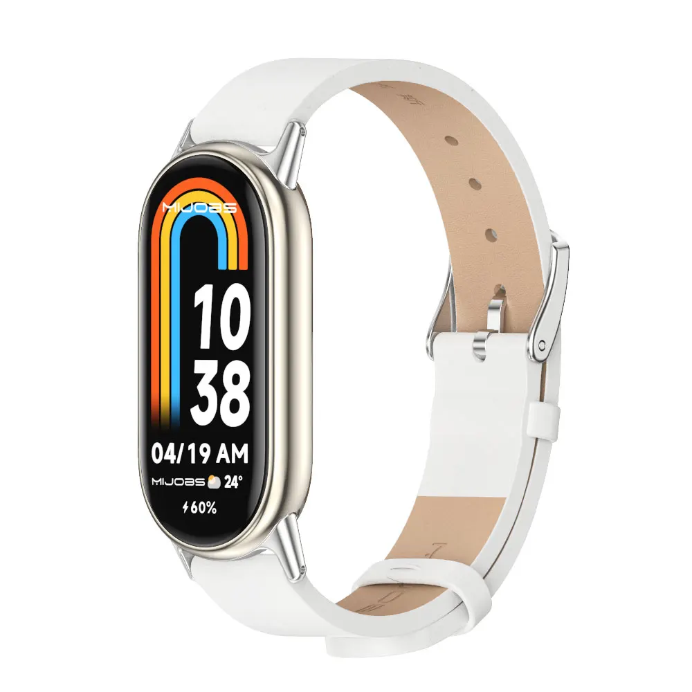 Luxurious Leather Strap for Mi Band - Elegant Wristband Bracelet