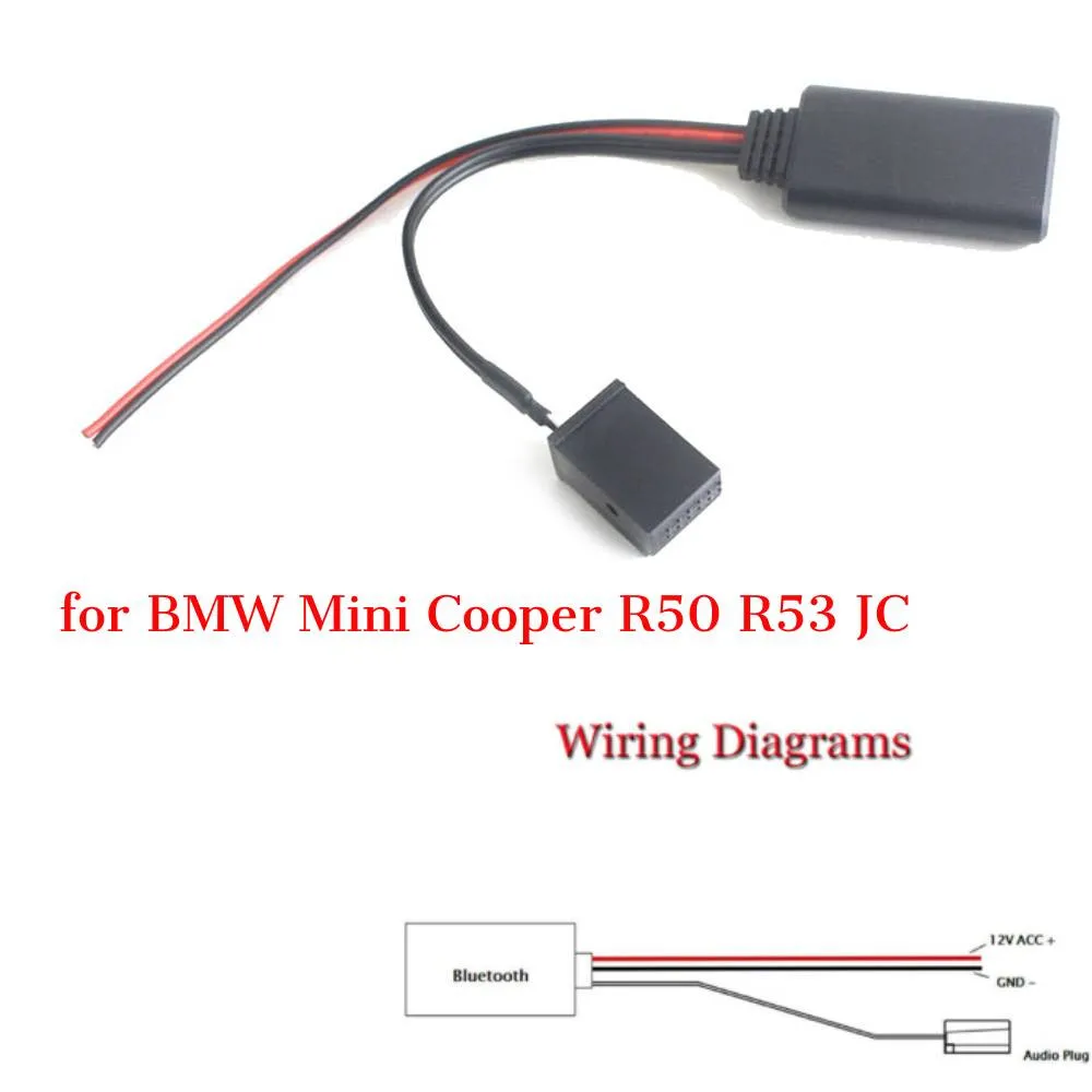 

1pac Bluetooth Module Connector Fits For BMW MINI Models From 09/2002 2-pin Bluetooth Connector Cable Module Bluetooth 4.0