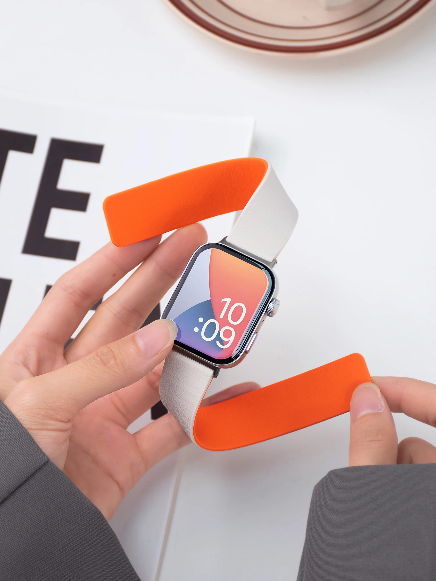 Magnetic Silicone Strap Replacement Wristband